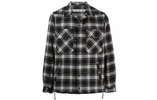 OFF-WHITE Мужская рубашка, цвет Black