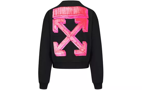 OFF-WHITE Мужская толстовка, цвет Black