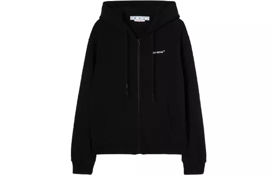Толстовка мужская Off-White SS22 на молнии, черный