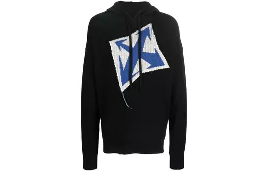 OFF-WHITE Мужская толстовка, цвет Black