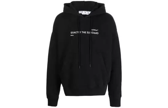 OFF-WHITE Мужская толстовка, цвет Black