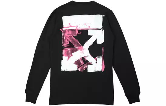 OFF-WHITE Мужская толстовка, цвет Black