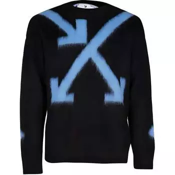 OFF-WHITE Мужской свитер, цвет Black