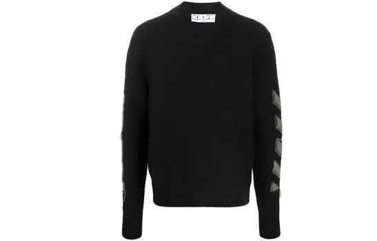 Свитер мужской Off-White Reverse Arrows, черный
