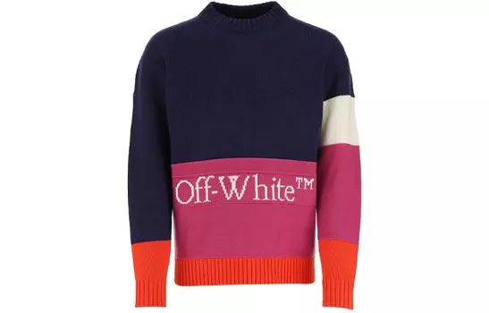 Свитер мужской Off-White SS21, черный / красный