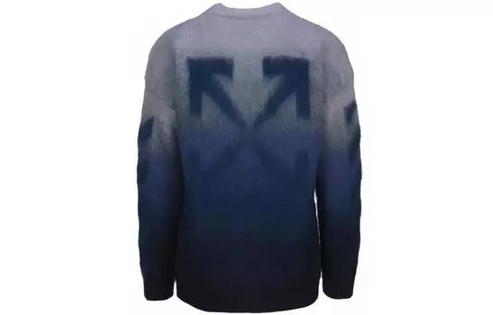 Свитер мужской Off-White Diagonal, синий
