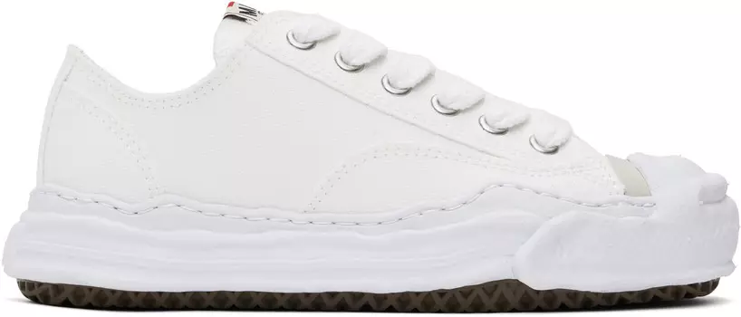 Off-White низкие кеды Hank OG Sole из парусины Maison MIHARA YASUHIRO