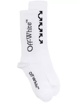Off-White носки Arrows, белый