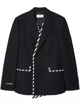 Off-White пиджак Origami, черный