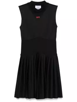 Off-White платье мини Golf, черный