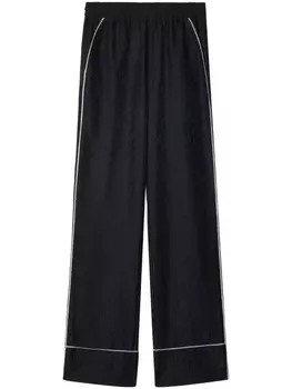 Off-White прямые брюки, черный