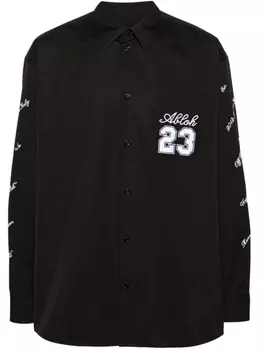 Off-White рубашка 23 Heavycot, черный