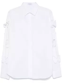 Off-White рубашка Butterfly Sleeves, белый