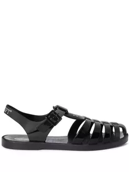 Off-White сандалии Off To, черный