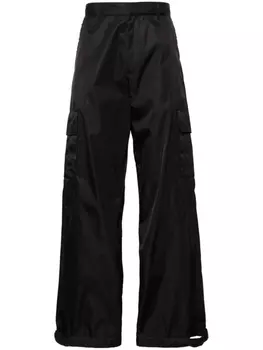 Off-White широкие брюки карго, черный