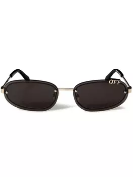 Off-White солнцезащитные очки Miami, золотистый