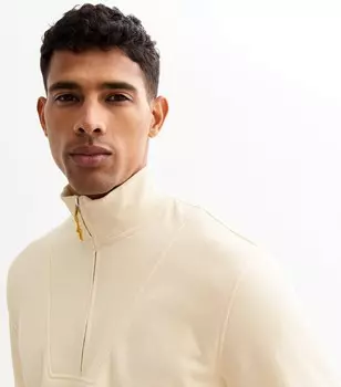 Off-White Свитшот на молнии Only & Sons City of Dreams Only & Sons, белый