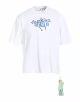 Off-white T-shirt, белый