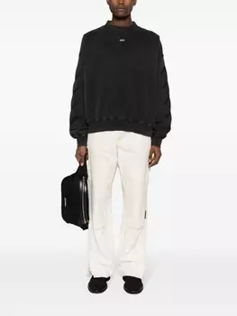 Off-White толстовка S.Matthew, черный