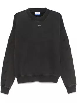 Off-White толстовка S. Matthew, серый