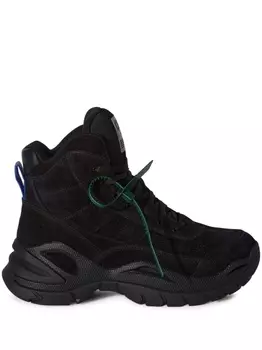Off-White высокие кроссовки Hiker, черный