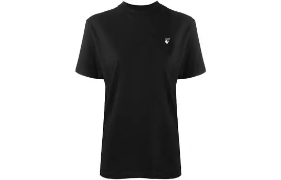 OFF-WHITE Женская футболка, цвет Black