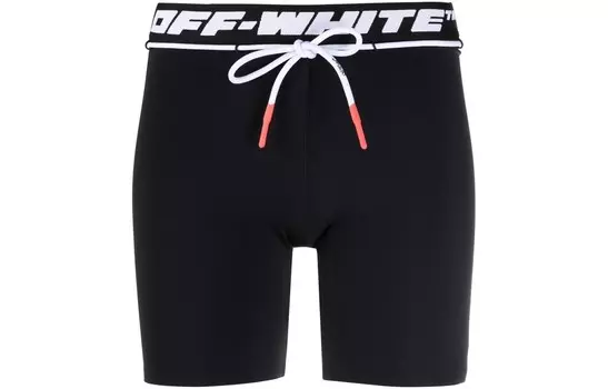 OFF-WHITE Женские повседневные шорты, цвет Black