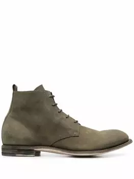 Officine Creative ботинки Durga 002, зеленый