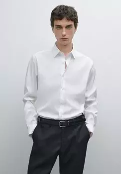 Официальная рубашка STRETCH Massimo Dutti, белый