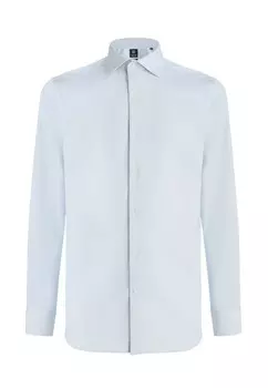 Официальная рубашка STRETCH P.POINT WINDSOR REG FIT Boggi Milano, светло-голубой