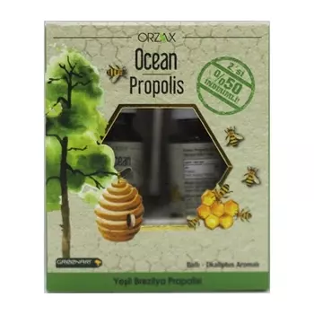 Океанский спрей с прополисом 20+20 мл 2 шт. ORZAX
