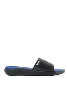 OLEGRO Мужские тапочки черные/синие SLAZENGER