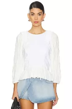 Олива топ Free People, белый