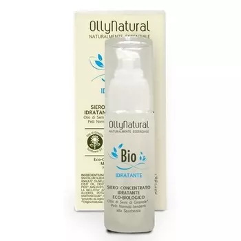 OLLYNATURAL BIO Увлажняющая сыворотка для лица 50 мл для нормальной кожи
