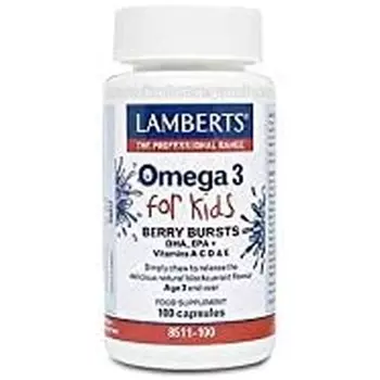 Омега-3 для детей 100 капсул, Lamberts