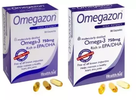Омегазон 60 капсул Health Aid