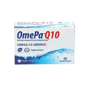 ОмеПа-Q10 30 капсул TAB LA