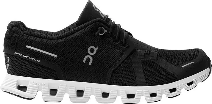 Кроссовки On Cloud 5 Women's, черный/белый
