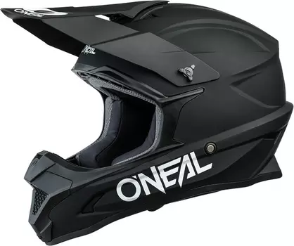 Oneal 1Series Solid Шлем мотокросса, черный