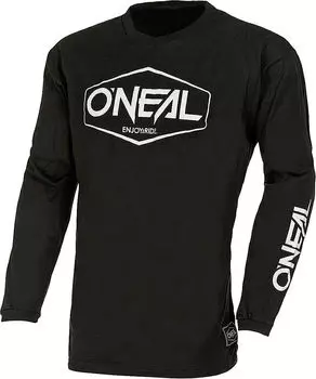 Джерси Oneal Element Cotton Hexx V.22 мотокросс, черный/белый