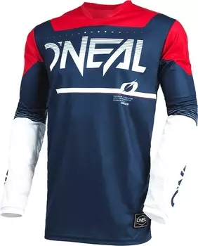 Джерси Oneal Hardwear Surge мотокросс, синий/красный