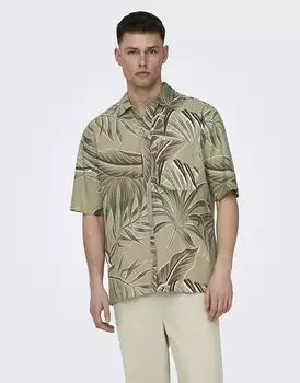 ONLY & SONS Футболка цвета чая
