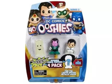 Ooshies, Набор коллекционных фигурок, DC Comics, 4 шт.