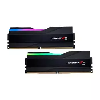 Оперативная память G.SKILL Trident Z5 RGB, 32Гб DDR5 (2x16 Гб), 7800 МГц, CL36, F5-7800J3646H16GX2-TZ5RK, черный