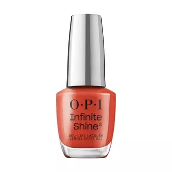 OPI Infinite Shine Стойкий матовый красный лак для ногтей Dark Crme Finish, 0,5 жидк. унции