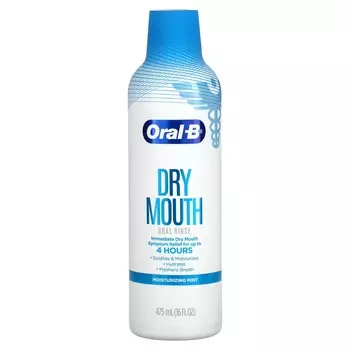 Ополаскиватель Oral-B Dry Mouth для полости рта, увлажняющая мята, 475 мл
