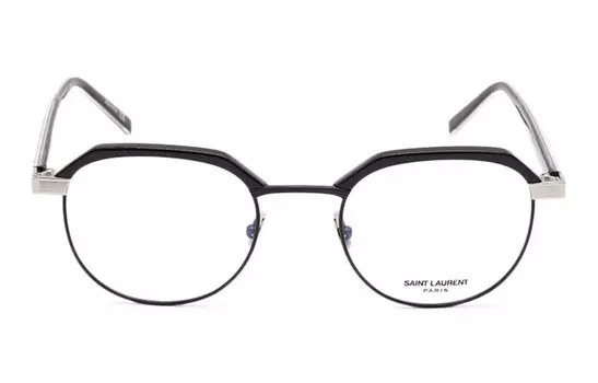 Оправа для очков Saint Laurent круглая, черный