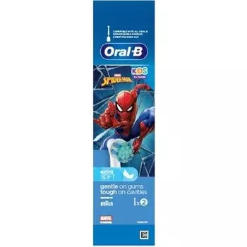 Oral B Pro Kids 3+ Человек-паук Сменная электрическая зубная щетка Oral-B