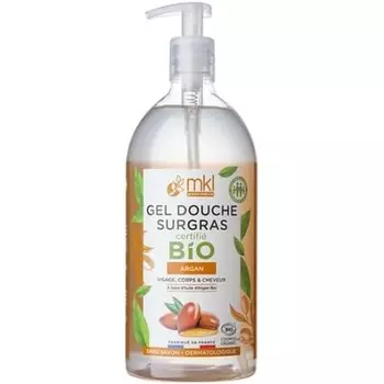 Органический гель для душа Ultra-Rich Argan 1 л Mkl Green Nature