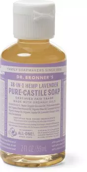 Органическое жидкое мыло — дорожный размер Dr. Bronner's, фиолетовый